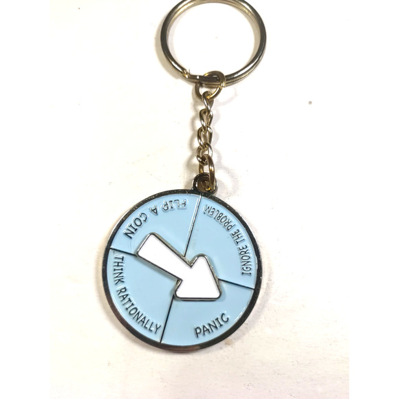 Kara Spinner Keychain Fun Humor Feelings - Picture 3 of 8